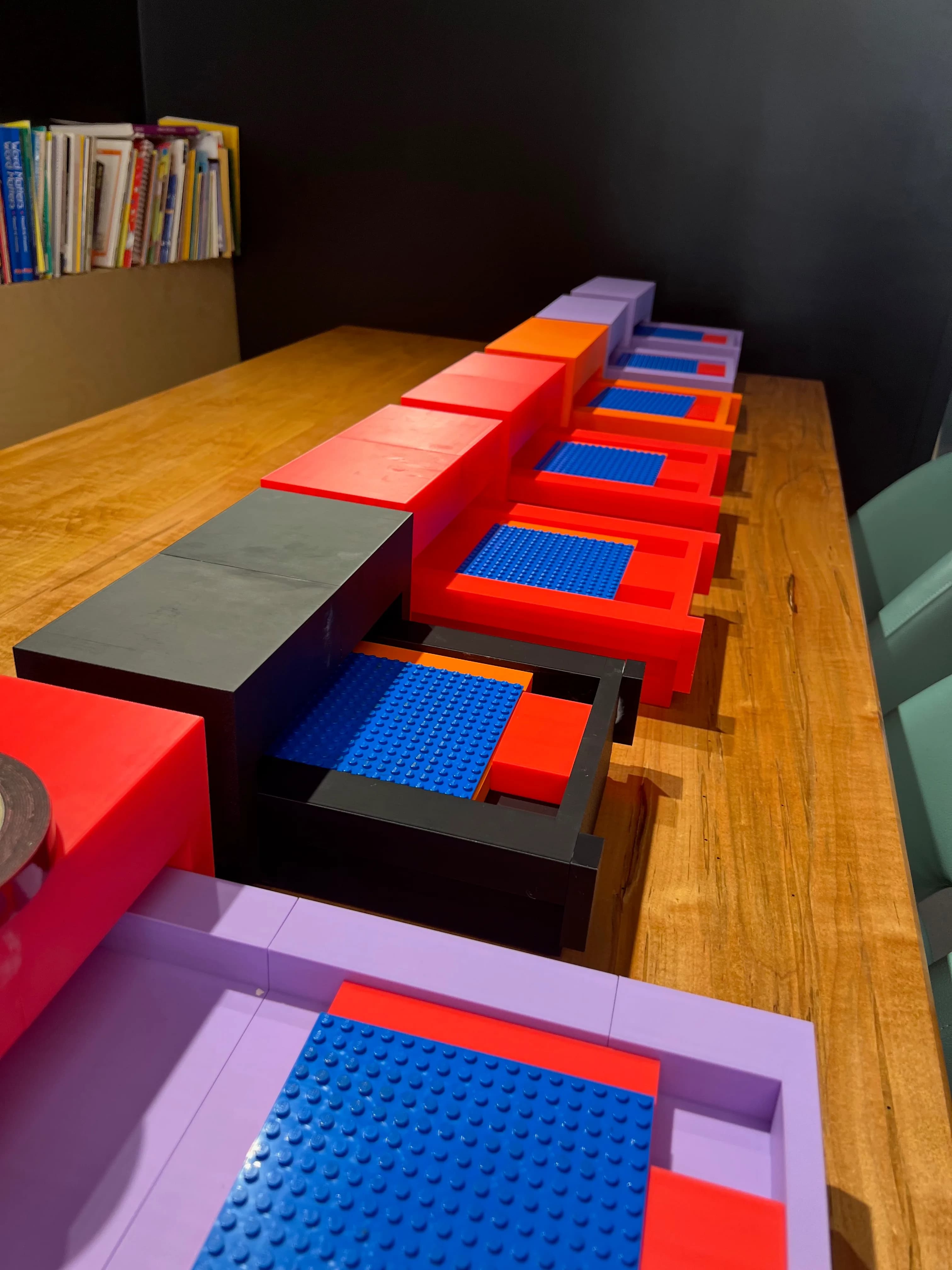 Pica Press at Sining Cafe, Niagara Falls, Lego Printmaking Workshop